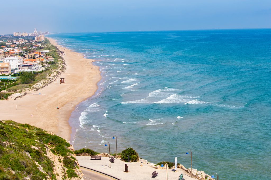 Playa del Dosel en Cullera
